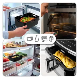 Duronic Silikonform für Airfryer AFL3 schwarz