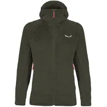 Salewa Tognazza Polarlite Kapuzenfleece - Dark Olive / Melange - XL