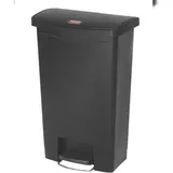 Rubbermaid Slim Jim Kunststoff Pedal vorne 50 l black