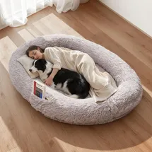 Vevor Hundebett für Menschen 1710 x 1000 mm grau