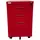 Jet-Line Rollcontainer 3 Schubladen 40 x 50 x 60 rot