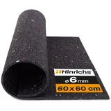 Hinrichs Antivibrationsmatte 60 x 60 cm, 0,6 cm dick