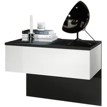 Vladon Nachtschrank Sleep 60 x 46 x 35 cm Weiß