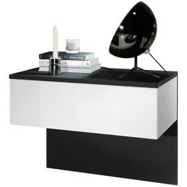Vladon Nachtschrank Sleep 60 x 46 x 35 cm Weiß