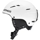 Airtracks Snowboardhelm Ski - Snowboard Helm STAR T-200 (für Herren und Damen mit Ventilationssystem & stufenloser Anpassung), - Farbe Matt » S- 48-51cm. M - 52-55cm, L- 56-60cm « weiß S(48cm-51cm)