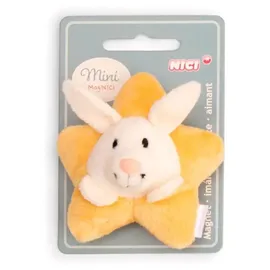 NICI Mini MagNICI Pinguin mit Toast 7 cm Weiß