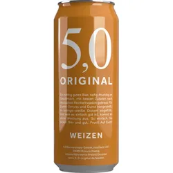Oettinger 5,0 Original Weizenbier 0,5L