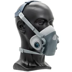 3M 7502 Halbmaske Atemschutzmaske Atemschutz Gas- Lackier- Staubmaske Gr. M