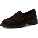 TAMARIS Slipper , Blockabsatz, Loafer, Businesschuh mit Touch it-Ausstattung, Gr. 41, mokka, , 36262802-41