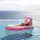 Intex Pink Paradise Boat (244x97x114cm) mit Haltegriffen und Getränkehaltern