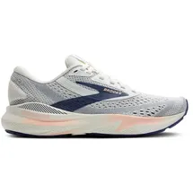 Brooks Adrenaline GTS 24 schmal Damen Grey/Blue Ribbon/Peach 38,5