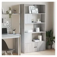 VidaXL Bücherregal 100 x 36 x 189 cm Grau