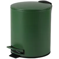 URBAN LIVING 5 Liter Tret-Mülleimer Kosmetikeimer Tretmülleimer 44038 grün