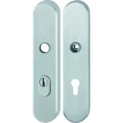 HOPPE Schutz-Langschild,Paar E3332ZA/3310 ES1 (SK2) Edelstahl ,F69