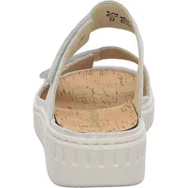 WALDLÄUFER Pantolette H-Willow weiß-kombi. 38