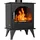 ECOfoxx Gusskaminofen Z0827 Stahl Schwarz