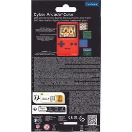 Lexibook Cyber Arcade Color 200 Spiele Rot
