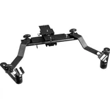 Walimex Makro Blitzschienensystem Pro (Blitzhalterung), Blitzgerät Zubehör, Schwarz
