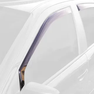ClimAir Windabweiser Schwarz kompatibel mit Volkswagen Up 5 türer 2011- / Seat Mii 5 türer 2012- / Skoda Citigo 5 türer 2012-