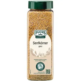 FUCHS Professional - Senfkörner ganz | Gewürz für eingelegtes Gemüse | Mit praktischem Streuaufsatz | 700 g im großen Streuer