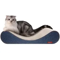 Heikoeco ® Kratzpappe Kratzbretter Katze für Katzen, extra groß, Kratzbrett Strapazierfähige Katzenspielzeug Board-Pads, Katzenkratzbretter Katzenkratzer Karton Lounge Bett, 60 * 42 * 14cm