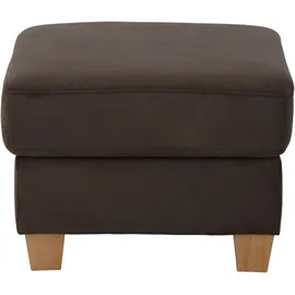 Home Affaire Polsterhocker Dalia mit Stauraum 66 x 46 x 76 cm Braun