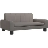 vidaXL Kindersofa Taupe 70x45x30 cm Stoff