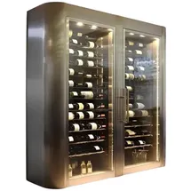 JV Möbel Weinschrank Weinkühlschrank Schaukasten Weinmöbel Schrankvitrine