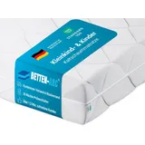 Betten-ABC Bambini – Babymatratze Blau, Weiß Sommer/Winter