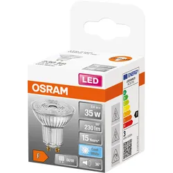 Ledvance OSRAM LED STAR - LED-Spot-Glühbirne - Form: PAR16 - GU10 - 2.6 W (Entsp