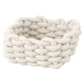 Schöner Wohnen Aufbewahrungskorb MELARA 16,5 x 16,5 x 8 cm beige