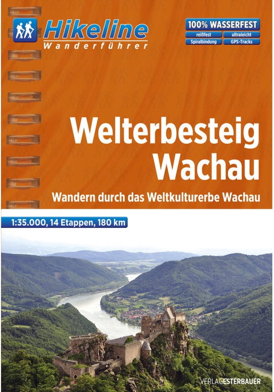 Hikeline Wanderführer / Hikeline Wanderführer Welterbesteig Wachau  Kartoniert (TB)