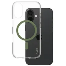 Panzer Glass iPhone 16 Silikon Case Urban Combat grün