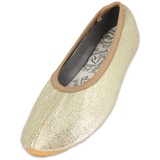 Beck Mädchen Basic Glitzer Gymnastikschuhe, Gold, 27 EU