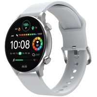 Vislone Blackview Smartwatch Herren, Fitnessuhr mit Bluetooth Anruf Sprachassistent, 1,83'' HD-Touchscreen, IP68 Wasserdicht, Sportuhr, 123 Sportmodi, Pulsmesser, Schlafmonitor, Schrittzähler, für iOS/Android