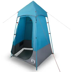 vidaXL WC-Zelt Blau Wasserdicht