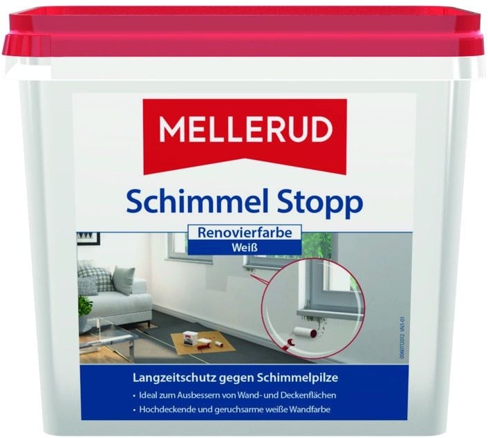 Mellerud Schimmel Stopp Renovierfarbe 0,75 L