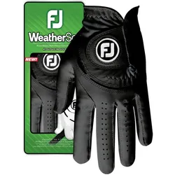 Footjoy WeatherSof Herrengolfhandschuh schwarz