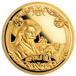 Die 24-Karat vergoldete "Wild West Collection"
