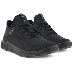 ECCO Wanderschuhe MX Low Nubukleder - strapazierfähige Sohle, sockenartige Konstruktion aus Neopen - schwarz Herren