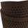 zaunzu® Sichtschutzstreifen 50 m 19 x 0,1 cm Braun Kunststoff