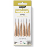 The Humble Co. Humble Interdental Brush Bambus- Interdentalbürsten - Size 4-0.70 mm - gelb - 4er Pack (4 x 6 Stk)