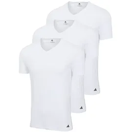 adidas Herren 3er Pack - Shirt, Active Core Cotton Weiß M