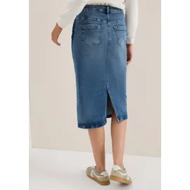 Cecil Jeansrock Damen Blau 32