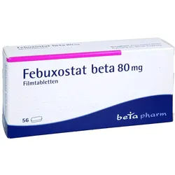 Febuxostat beta 80 mg Filmtabletten 56 St