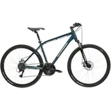 KROSS Crossrad Move 2.0 28 Zoll RH 48 cm blau/schwarz/türkis