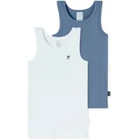 SCHIESSER Unterhemd Fine Rib 2er Pack