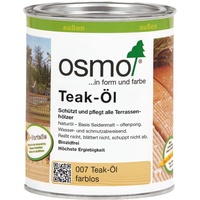 OSMO Teak-Öl 007 außen Holzschutzmittel farblos