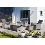 sunny smart® Roseville Loungegruppe grey-white