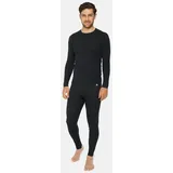 Danish Endurance Baselayer-Set Merino Baselayer in schwarz M